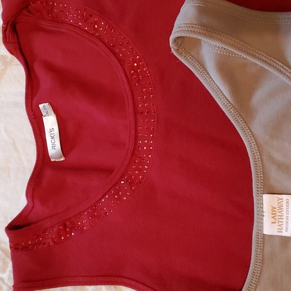 Two Lady Hathaway and one Ricky tank top with beads - Picture 4 of 4